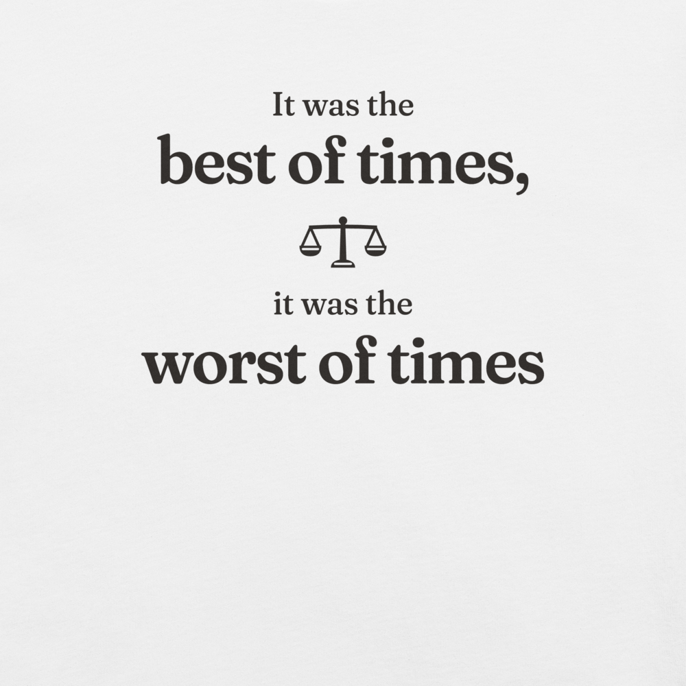 Best of times print, close-up